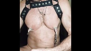 Lean Leather Lad's Nip and Hole Session