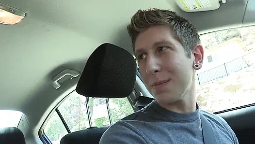 Teen whore lays down to take a cock from behind