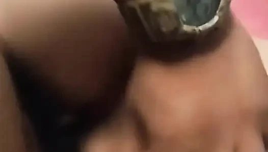 Latina Has Sex with Panties