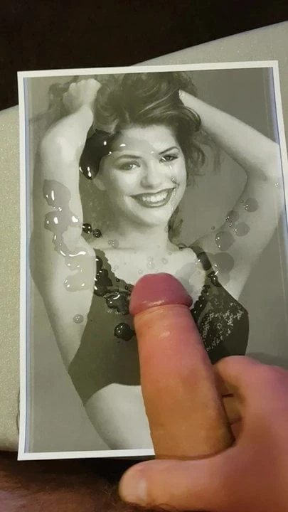 Holly Willoughby Cum tribute 49