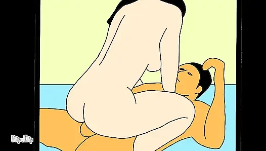 Sexy mädchen dicker arsch genießt den sex