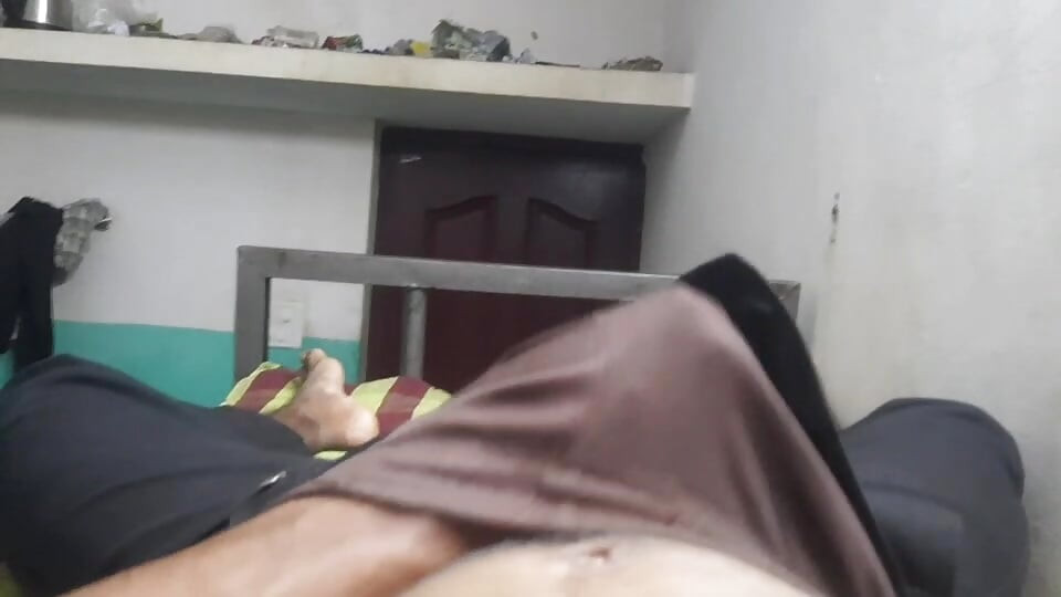 Hot Six Pack Boy Masturbating in the Room