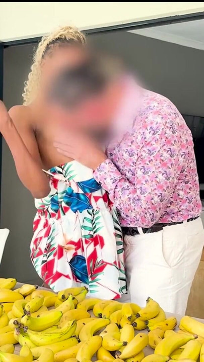 I gave this BIG TITS EBONY TEEN her first real CUM shot at modeling in America | Clip 1