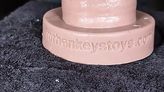 Kinky Slut Queen "dark Goddess" Fuck Giant "el Rey"6xl "hankey'stoys"