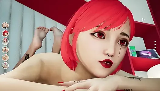 Обнаженная сексуальная игра проект Menta [часть 03] Игра для взрослых [18+]