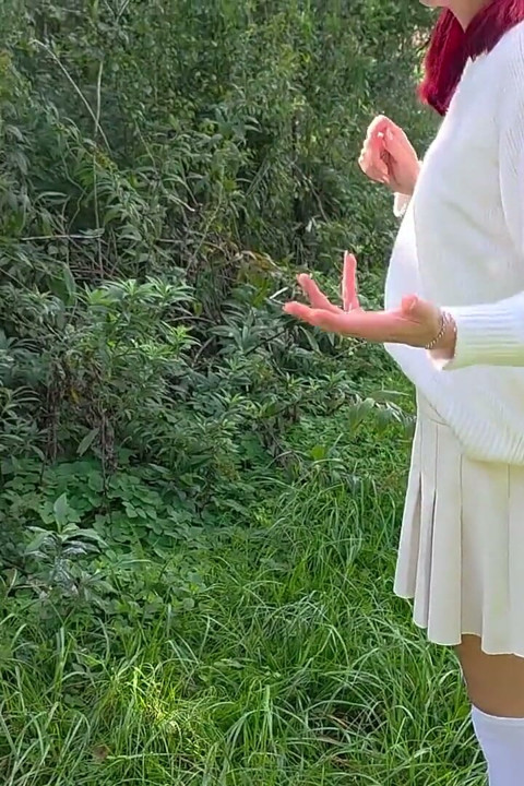 Er Filmt Mich!!! Natursekt Unter Beobachtung