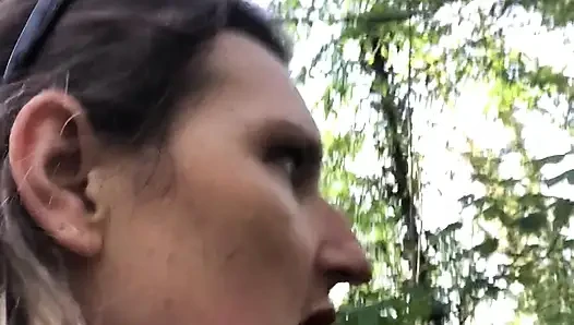 Sik beni! Açık havada işemeye ihtiyacım vardı!