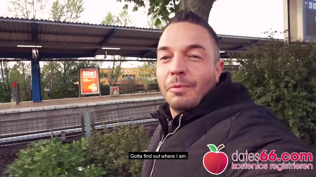 Kirli park bankında inek gözlüğüne boşal! Mariella Sun