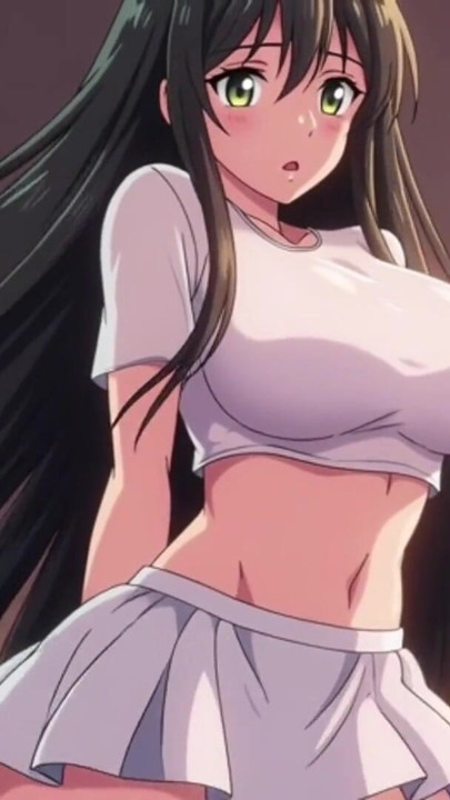 Time Travel Temptation Curious Anime Girl Fucks Her Hot Future Self Passionate 3D Hentai | Clip 1