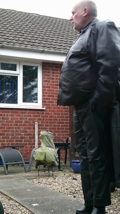 Leather Trench Coat