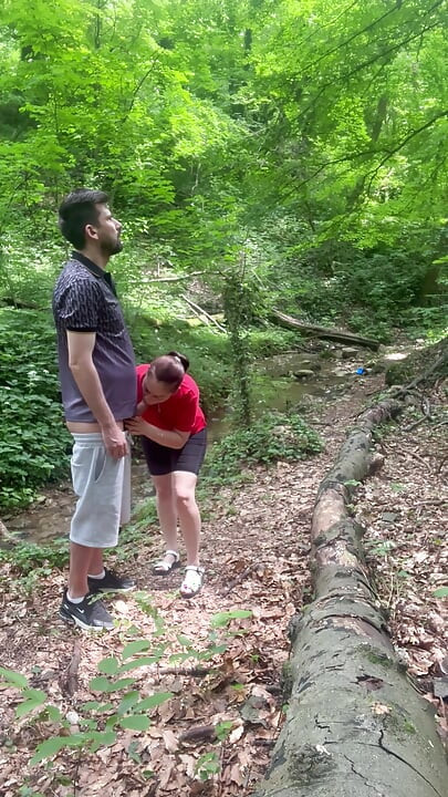 Took Marina to the Tiny River for Anal!!!