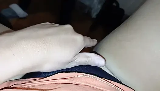 We secretly masturbate at night so our parents don't catch us