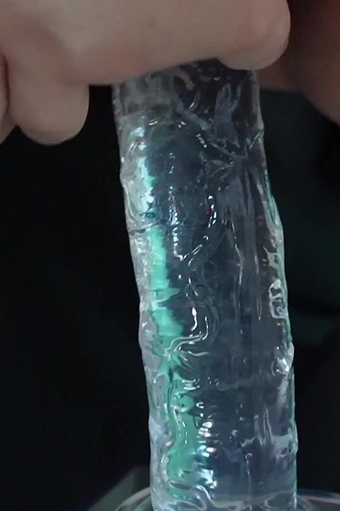 Experience Me Squirting for the First Time with My Medium Silicone Dildo.