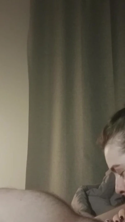 Epic moment from "Neighbor shows her blowjob skills"