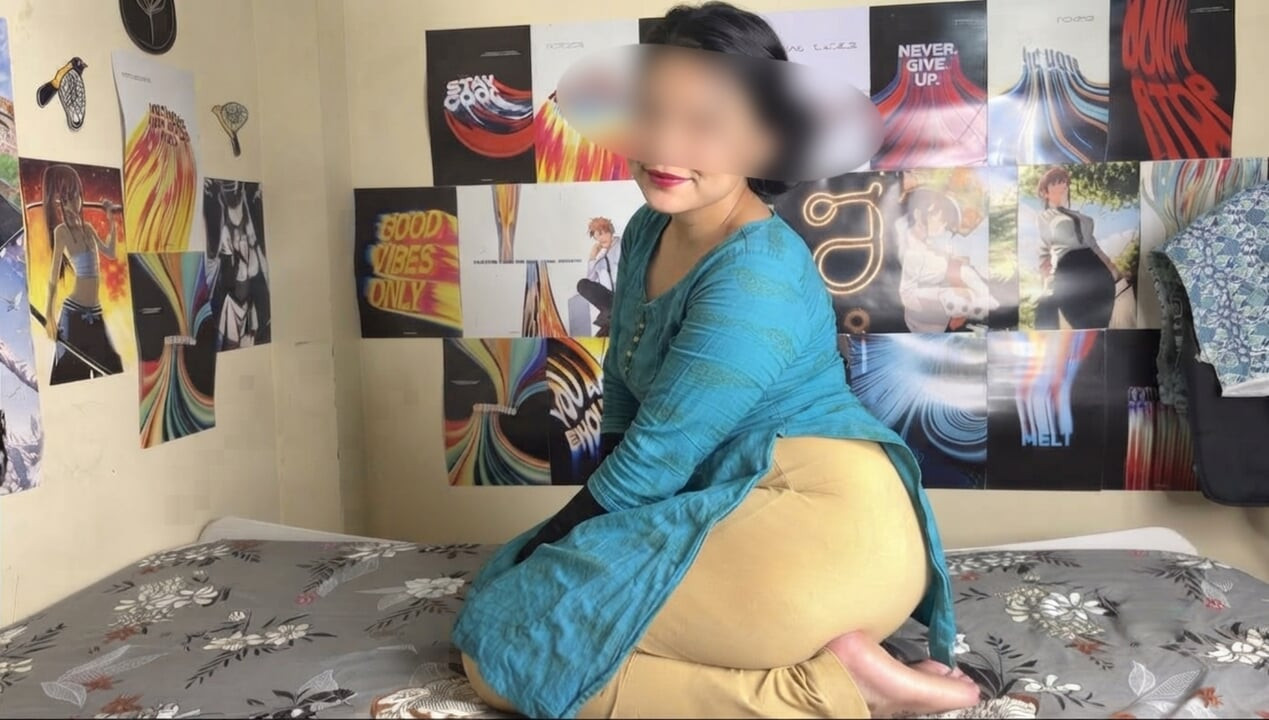 Finger fucking my cute indian friend and playing with her brown tight pussy.