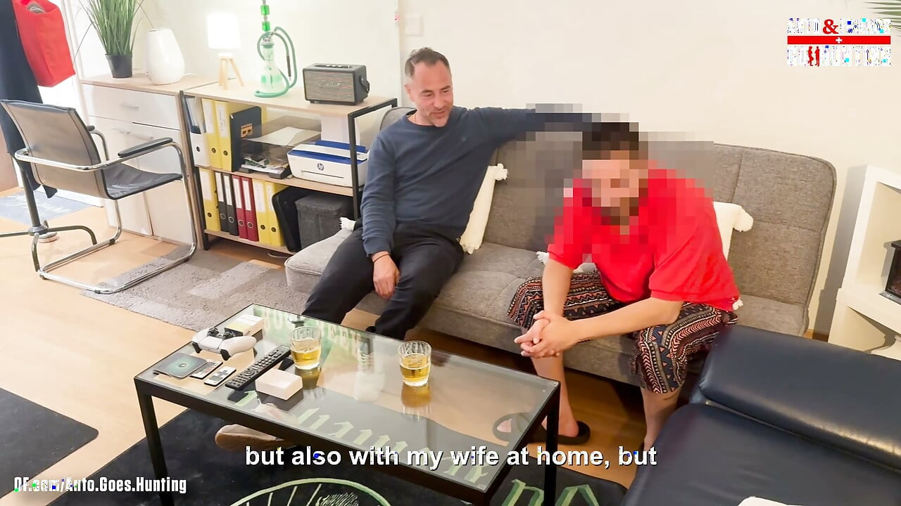 Curious Married Neighbor Fucked for the First Time by Jonas, the Married Broker