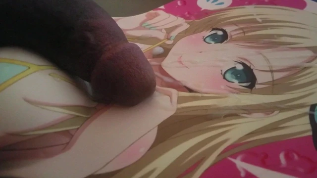 Sena Kashiwazaki Oppai Mousepad Cum Tribute