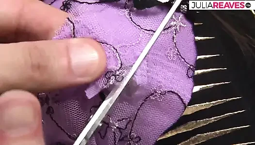 Hot girl sucks a massive cock before riding it hard on the sofa