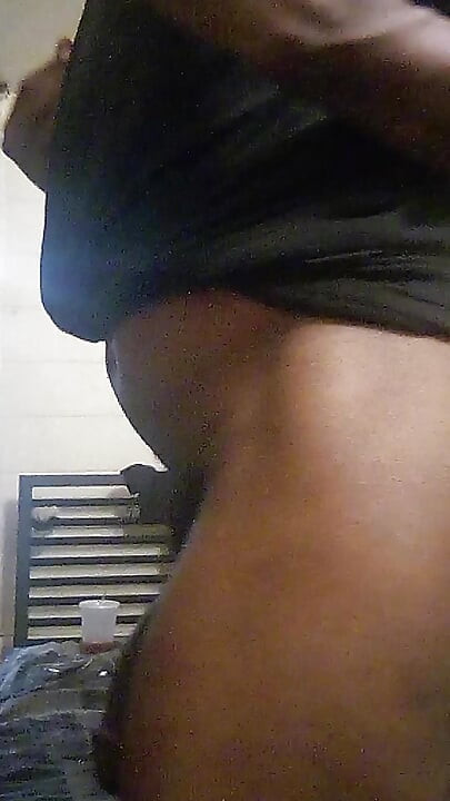 Gay Black Femboy Couldn't Resist Spreading His Cheeks Tight Bootyhole Anal