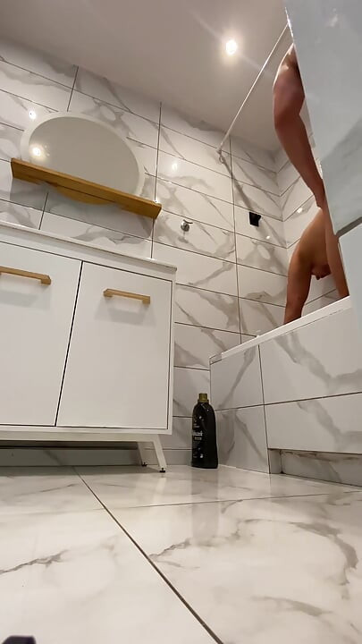 Sex in the Bathroom Fucked His Friend 1