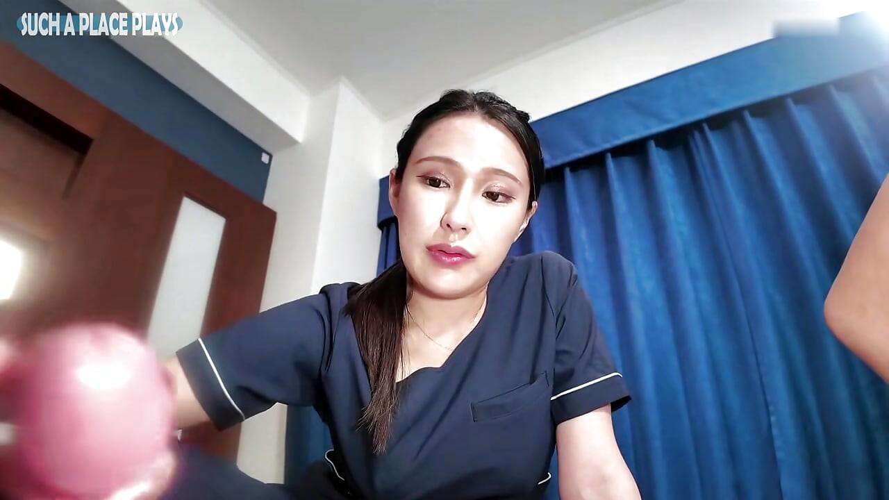 Fcupglow Busty Esthetician Ignites Him with Intense Massage, Ending in Deep Warm Release