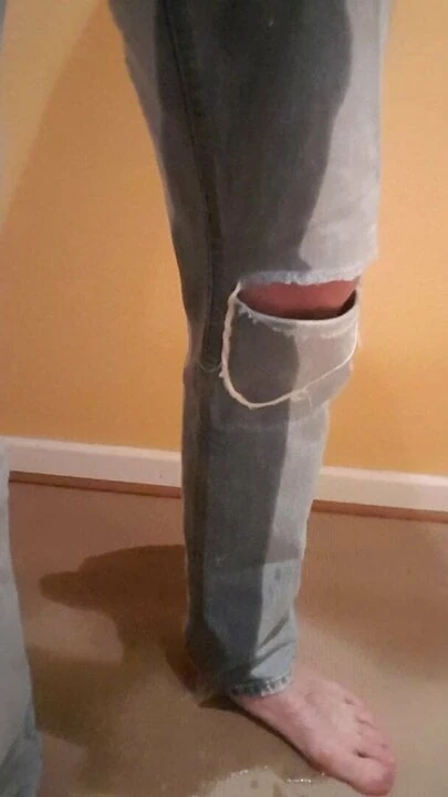 Mycket desperat piss i jeans 2