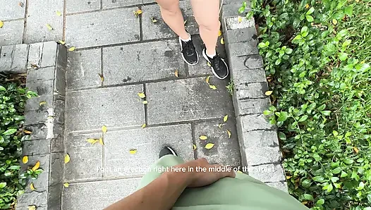 Sokakta bir yabancıyı alıp götürüp siktim