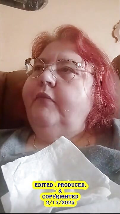 Nurse Vicki Eats Here Lunch and Then Enjoys Some Yummy Ice Cream