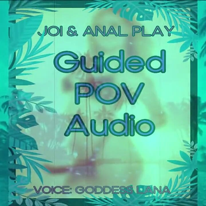 Goddess Has a Strap on JOI and Anal Play POV Instructions