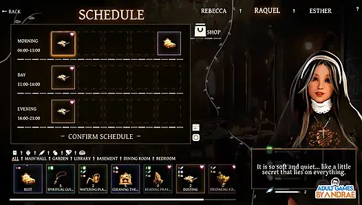 Sisters in Sin Gameplay Part 4 – The Basement Mystery and Raquel’s Temptation