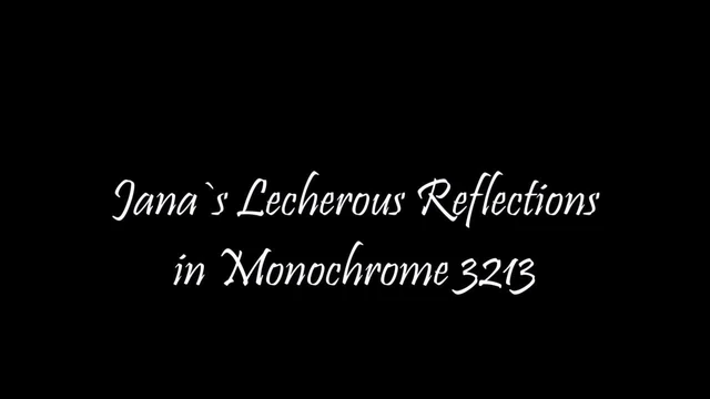 Lecherous Reflections in Monochrome 3213