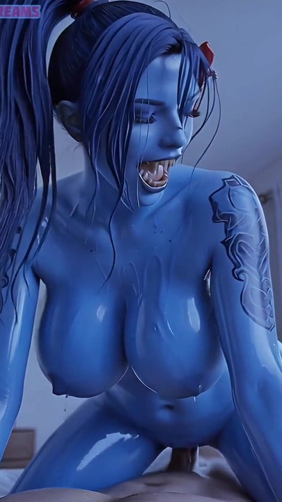 NEON DREAMS - ควยสีฟ้าสัตว์ประหลาดกระหายน้ํา คลิป 1