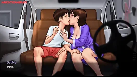 Cerita musim panas bagian 24 oleh darkcookie - cowok mesum ini suka ngocok kontol ibu kosnya sampai kepergok