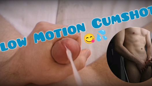 Stop Motion Cumshot after shower