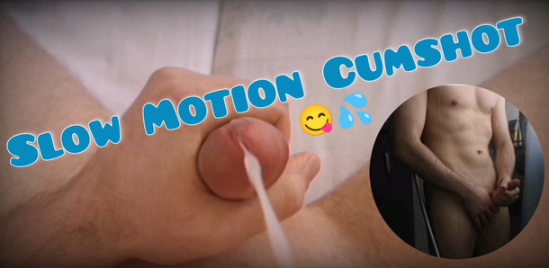 Stop Motion Cumshot after shower