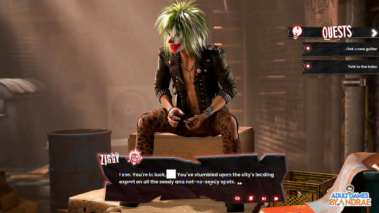 Sex, Sin & Rock'n'Roll Gameplay Part 1 - Van Crash, Motel Stop & A Strange New Beginning