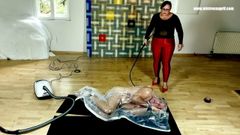 Dominatrix Mistress April - vacuumized and sealed slave