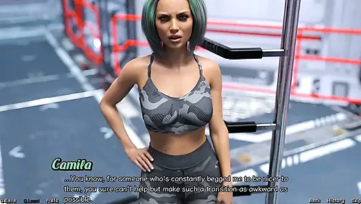 Stranded in Space - Military Girl with Big Tits and Fat Ass Dreams of My Cock