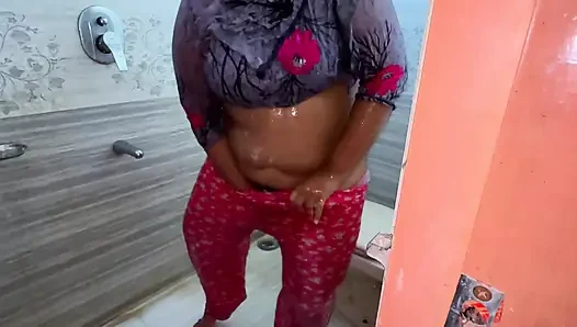Sex with Stepaunty in the bathroom Ep-2