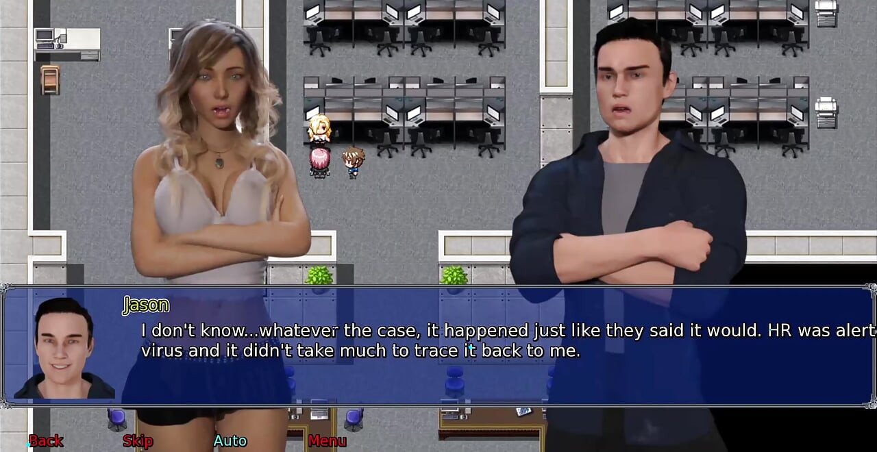 The office wife #25 - A stranger took a photo of Stacy...Nate, Jessie and Stacy had a 3 sum.