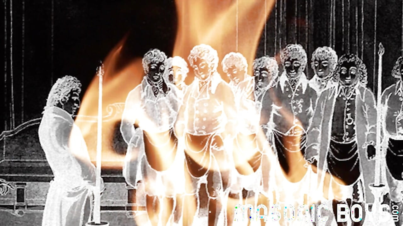 MasonicBoys - Sexy DILF Legrand Wolf fucks, breeds hot jock apprentice