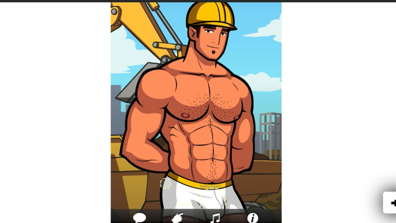 Take off all your builder clothes and watch the cum shot!