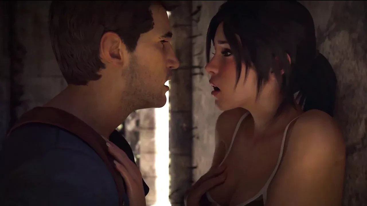 Nathan Drake & Lara Croft berkongkek: animasi hydrafxx