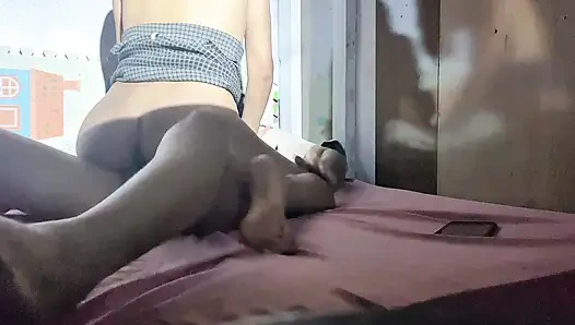 Movie Night Turns Into a Night of Passionate Sex
