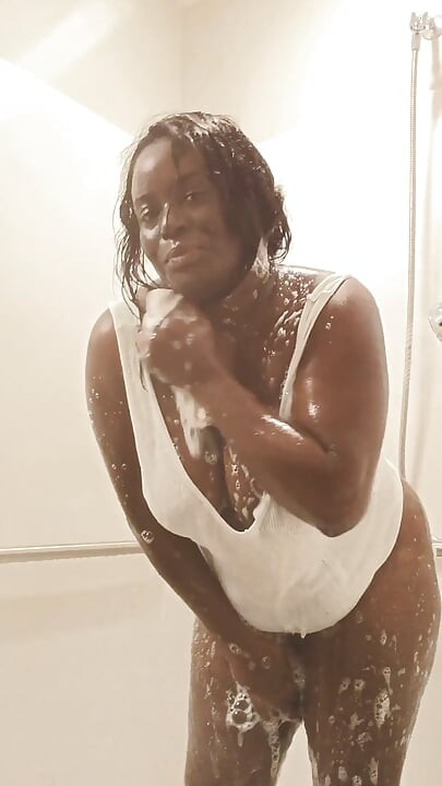 Soaked and Dripping Shower Tease