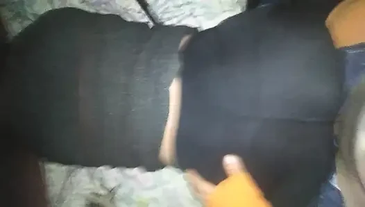Ich habe den schuh gebrochen und steckte ihn rein