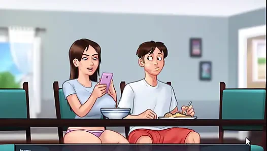 Summertime Saga - Jenny asked me to help her take nudes