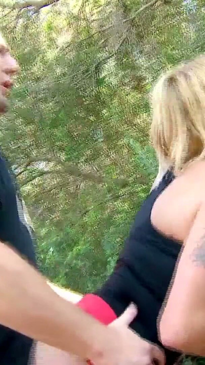 After taninng, the blond cougar gets horny and needs some anal | Clip 1