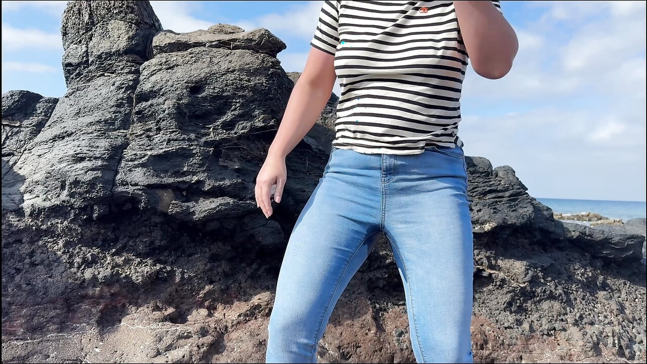 Another Beach Accident - Wet Jeans by the Shoreline