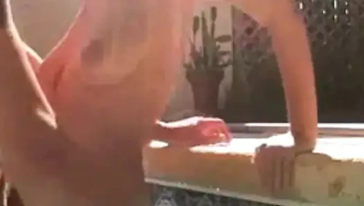 Florida Amateurs Poolside Playtime